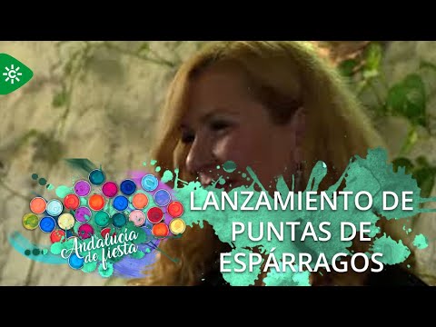 Andalucía de Fiesta | Curioso concurso de lanzamiento de punta de espárragos en Bedmar