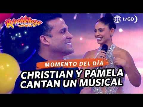 El Reventonazo de Verano: Christian Domínguez y Pamela Franco en el cantan un musical (HOY)