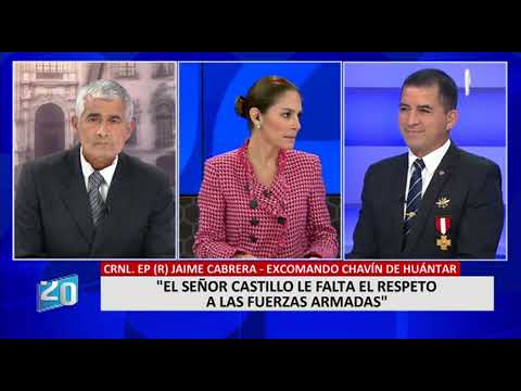 Excomando Chavín de Huántar: “El señor Pedro Castillo le falta el respeto a las Fuerzas Armadas”
