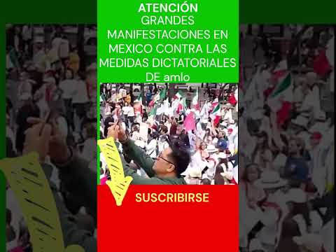 #GRANDES #PROTESTAS EN #MEXICO CONTRA LA LEY #ANTI #LIBERTAD DE #amlo #shorts #short #trending