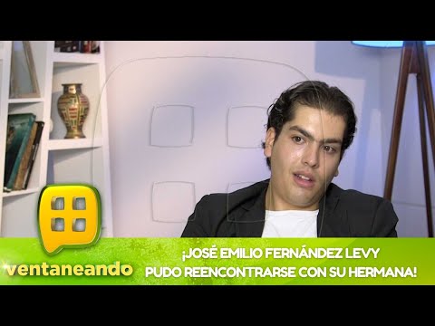 ¡José Emilio Fernández Levy se reencontró con su hermana! | Programa 13 julio 2023 | Ventaneando