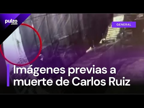 Imágenes de los segundos previos a muerte de Carlos David Ruiz en Corferias | Pulzo