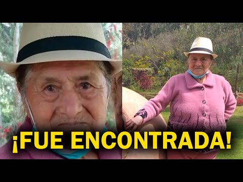 Lima: Encuentran a adulta mayor con Alzheimer tras desaparecer cuando iba al cementerio
