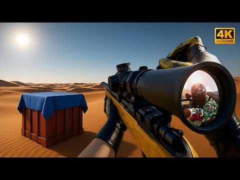 🟢 PUBG PC : MIRAMAR SANDSTORM SOLO SNIPER GAMEPLAY (No Commentary)