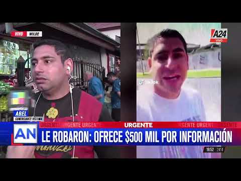 WILDE: LE ENTRARON A ROBAR Y OFRECE $500.000 PARA ENCONTRAR A LOS LADRONES