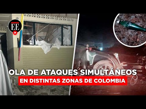 Ataques simultáneos contra la Fuerza Pública en diferentes partes de Colombia | El Espectador