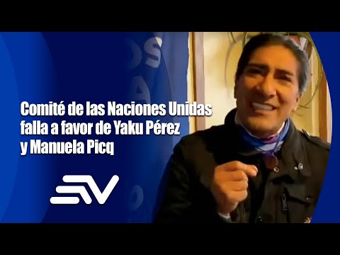 Comité de las Naciones Unidas falla a favor de Yaku Pérez y Manuela Picq