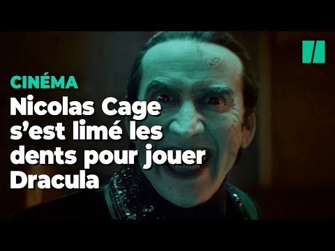 Pour « Renfield », Nicolas Cage qui joue Dracula n’a pas hésité à sacrifier ses dents