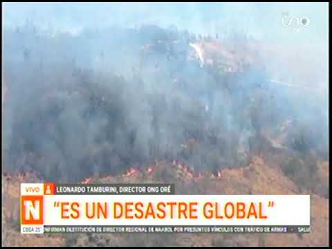 28092024 QUEMAS EN SANTA CRUZ ES UN DESASTRE AMBIENTAL Y DEBE LLAMAR LA ATENCIÓN MUNDIAL UNO