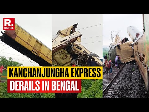 Kanchanjungha Express Train Collides with Goods Train in West Bengal’s New Jalpaiguri | Details