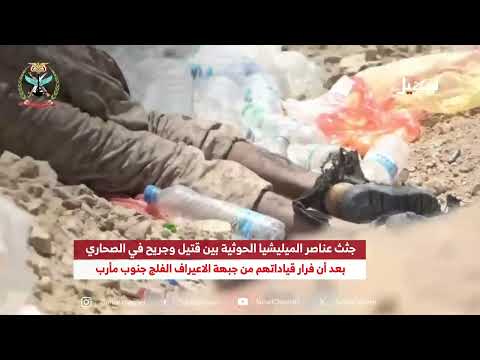 مشاهد استهداف عناصر وآليات مليشيا إيران الحوثية الإرهابية في مختلف الجبهات