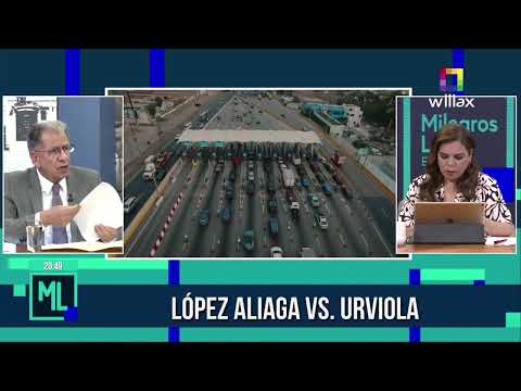 Milagros Leiva Entrevista - ENE 25 - URVIOLA EMITIÓ INFORME A PEDIDO DE RUTAS DE LIMA | Willax