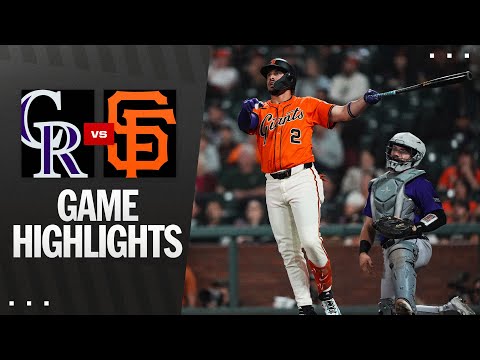 Rockies vs. Giants Game Highlights (9/26/25) | MLB Highlights
