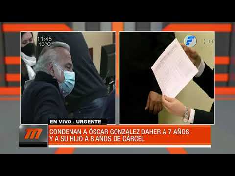 Explicación de la sentencia de Óscar Gonzalez Daher y su hijo