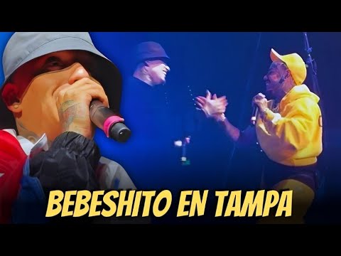 BEBESHITO LO VUELVE HACER A ESTADIO LLENO EN TAMPA FLORIDA ?