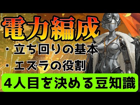電力編成の立ち回りと4人目🍄【リバース:1999】【果てなき道を進みて】