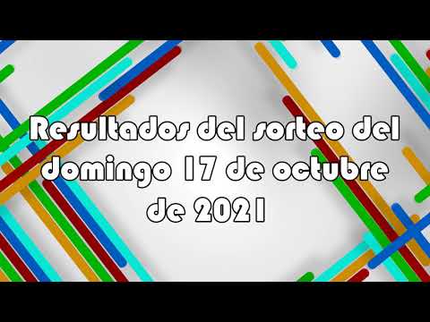 Lotería de Panamá - Resultados del sorteo del domingo 17 de octubre de 2021