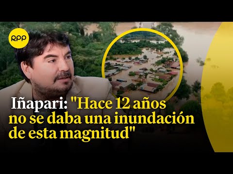 Indeci evalúa declarar en estado de emergencia a Iñapari por inundaciones