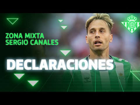 Canales: Cuando el partido estaba más tranquilo, llegó su gol