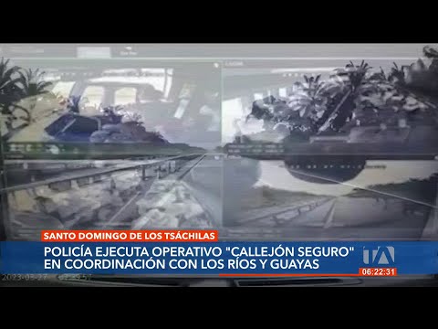Santo Domingo, Los Ríos y Guayas coordinan operativos de seguridad para el transporte pesado