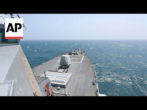 China criticizes US for ship's passage through Taiwan Strait