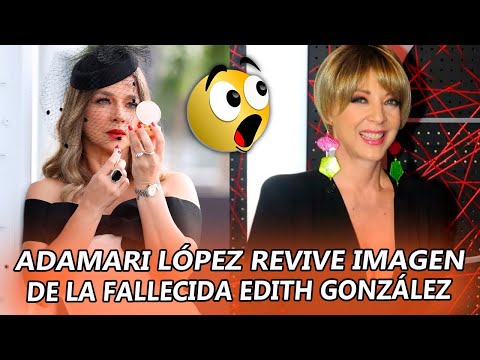 El IMPACTANTE LOOK con el que Adamari López REVIVIÓ la imagen de la fallecida actriz Edith González