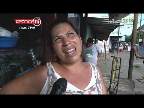 Poste de tendido eléctrico tomo fuego poniendo en alerta a la población – Nicaragua