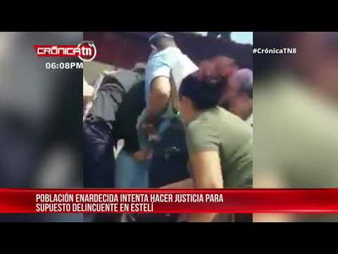 Policía capturó a sujeto que supuestamente intento abusar de unos menores – Nicaragua