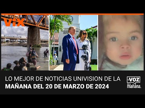 Lo mejor de Noticias Univision de la mañana | miércoles 20 de marzo de 2024