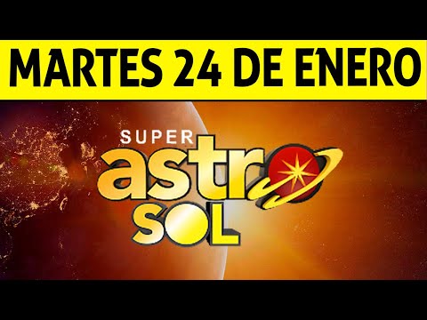 Resultado de ASTRO SOL del Martes 24 de Enero de 2023 | SUPER ASTRO