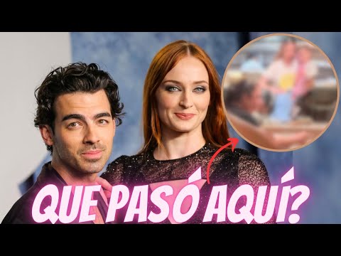 Imágenes de SOPHIE TURNER y JOE JONAS JUNTOS almorzando con sus HIJAS dejan a TODOS en SHOCK