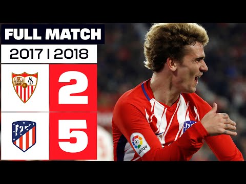 Sevilla FC 2-5 Atlético de Madrid | PARTIDO COMPLETO |  2017/2018