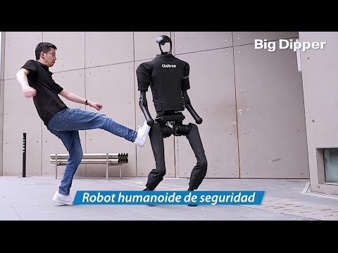 Llegaron a Argentina los robots humanoides y perros roboticos aplicados a la seguridad