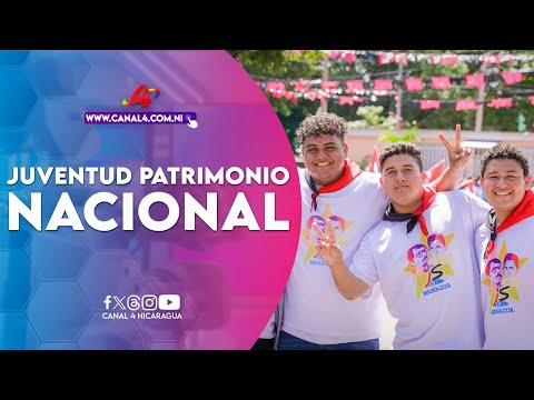 Asamblea Nacional declara a la juventud nicaragüense Patrimonio Nacional