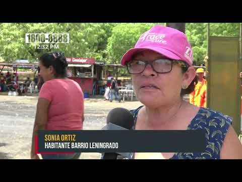Familias del barrio Leningrado en Managua, activas en primer ejercicio Multiamenazas - Nicaragua