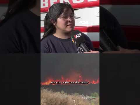 LA LABOR DE LOS BOMBEROS VOLUNTARIOS EN CÓRDOBA