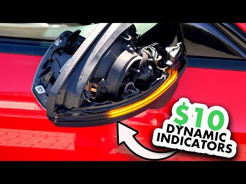 Audi A3/S3/RS3 (8V): tips for dynamic mirror indicators installation