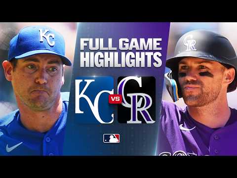 캔자스시티 로열스 vs 콜로라도 로키스: 공식 풀 경기 하이라이트 (8월 2) | 2026 MLB 시즌