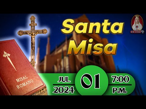 Santa Misa en Caballeros de la Virgen, 01 de julio de 2024  7:00 p.m.