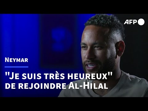 Neymar très heureux de rejoindre la Ligue saoudienne après avoir signé avec Al-Hilal | AFP