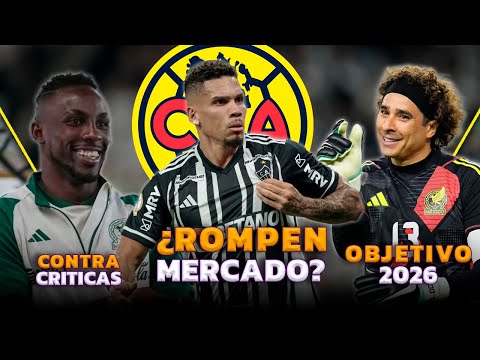 ¿AMÉRICA POR FICHAJE BOMBA? | OCHOA APUNTA A MUNDIAL DE 2026 | JULIÁN QUIÑONES CONTESTA CRITICAS