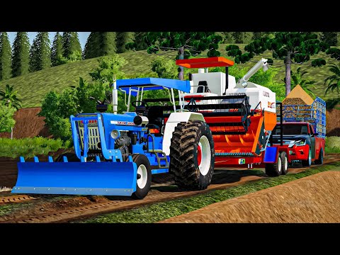 MIKEi9 GAMING ย้ายรถมาเกี่ยวข้าวสุดท้ายเกี่ยวข้าวผิดแปลงFarmingsimulator19