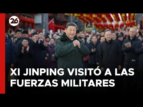 CHINA | Xi Jinping visitó a las fuerzas militares