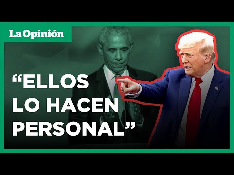 Trump responde a los ataques de Barack y Michelle Obama | La Opinión