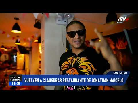 Municipio de San Isidro vuelve a clausurar restaurante de Jonathan Maicelo