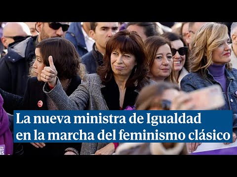 La nueva ministra de Igualdad afea la división del feminismo: Es una baza para Vox y la derecha