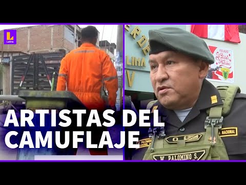 800 ternas desplegados en Lima por Fiestas Patrias 2023: Los artistas del camuflaje