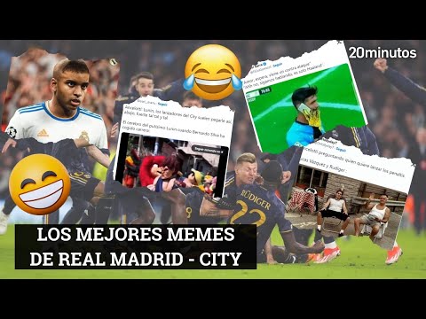 REAL MADRID  MANCHESTER CITY: los mejores memes del partido de CHAMPIONS