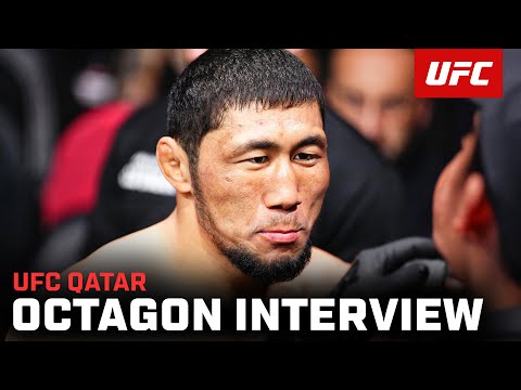 Myktybek Orolbai Octagon Interview | UFC Qatar