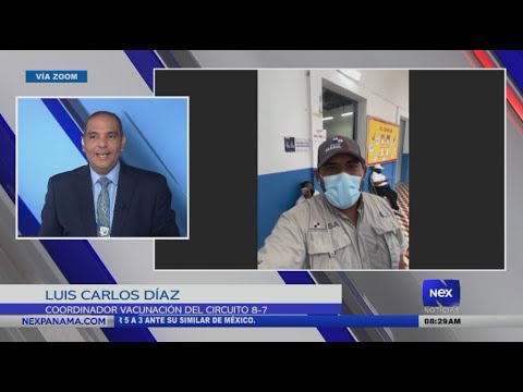 Entrevista a Luis Carlos Díaz, coordinador de vacunación del circuito 8-7
